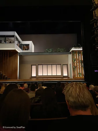 Hudson Theatre Orchestra K115 view from seat photo