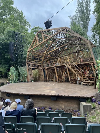 Regent's Park Open Air Theatre Lower Left G4 view from seat photo