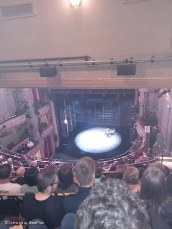 Aldwych Theatre Grand Circle J2 view from seat photo
