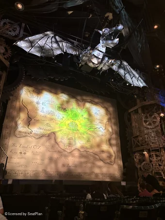 Apollo Victoria Theatre Stalls G32 view from seat photo