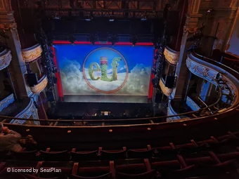 Aldwych Theatre Grand Circle D12 view from seat photo