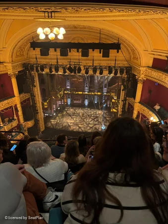 Theatre Royal Glasgow Gallery F14 view from seat photo