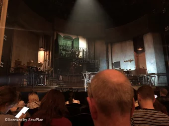 Lyric Theatre Stalls G17 view from seat photo