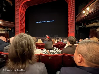 Phoenix Theatre Stalls J6 view from seat photo