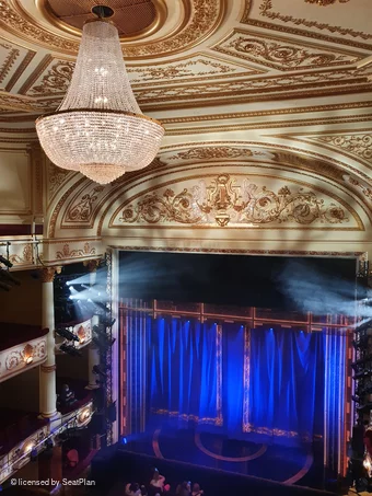 Lyric Theatre Balcony A3 view from seat photo