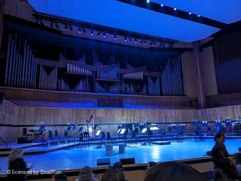 Royal Festival Hall Front Stalls F33 view from seat photo