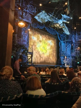 Apollo Victoria Theatre Stalls M47 view from seat photo