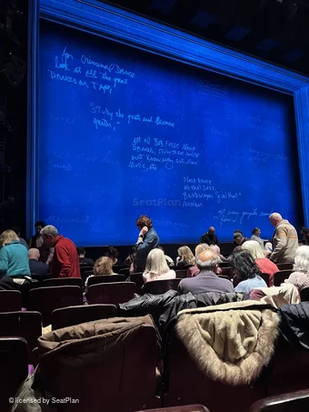 Prince Edward Theatre Stalls H32 view from seat photo