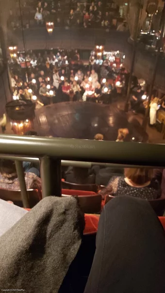 Playhouse Theatre Dress Circle L6 view from seat photo