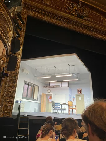 Theatre Royal Haymarket Stalls G20 view from seat photo