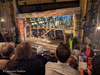 Nederlander Theatre Mezzanine F20 view from seat photo