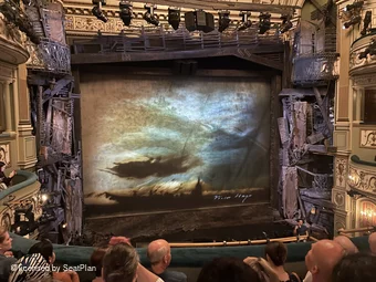 Sondheim Theatre Dress Circle D21 view from seat photo