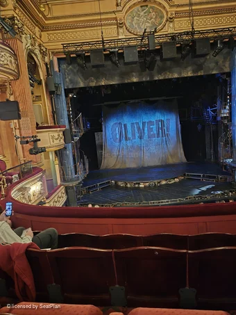 Gielgud Theatre Dress Circle D22 view from seat photo