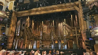 Victoria Palace Theatre Stalls K18 view from seat photo