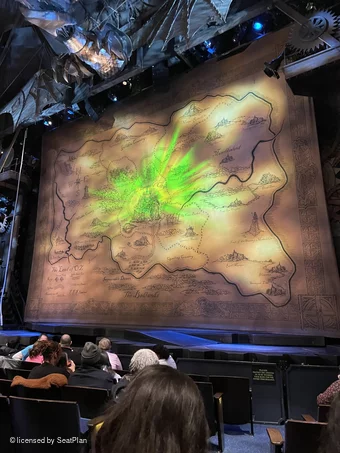 Gershwin Theatre Orchestra C4 view from seat photo