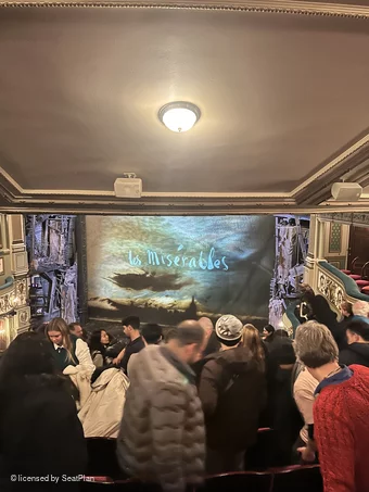 Sondheim Theatre Dress Circle H5 view from seat photo