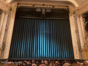 Hudson Theatre Orchestra M109 view from seat photo