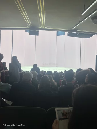 Nederlander Theatre Orchestra O112 view from seat photo