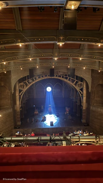 Lyric Theatre Balcony A107 view from seat photo