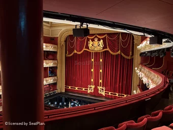 Royal Opera House Balcony C58 view from seat photo