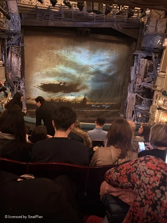 Sondheim Theatre Dress Circle F22 view from seat photo