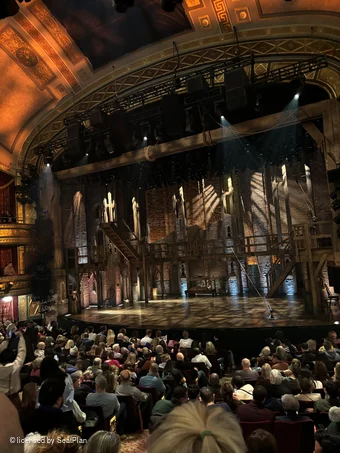 Richard Rodgers Theatre Orchestra O16 view from seat photo