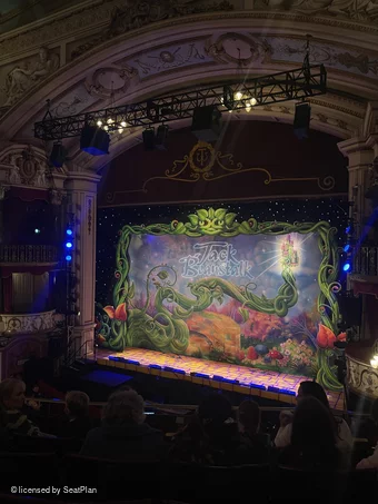 New Wimbledon Theatre Dress Circle E3 view from seat photo