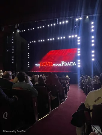 Dominion Theatre Stalls S12 view from seat photo