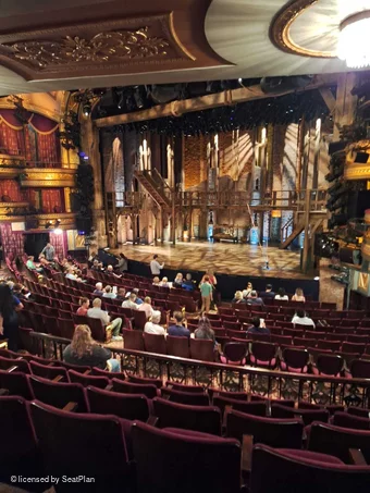 Richard Rodgers Theatre Orchestra Q24 view from seat photo