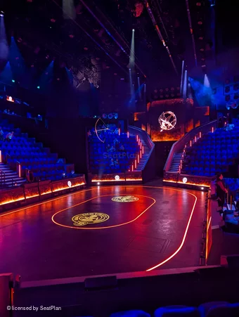 Troubadour Canary Wharf Theatre District 1 D31 view from seat photo