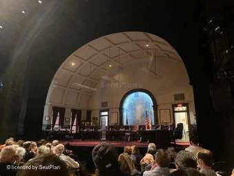 Studio 54 Theatre Orchestra G4 view from seat photo