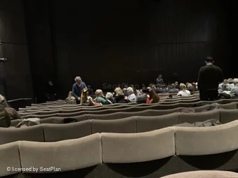 National Theatre - Lyttelton Stalls S28 view from seat photo