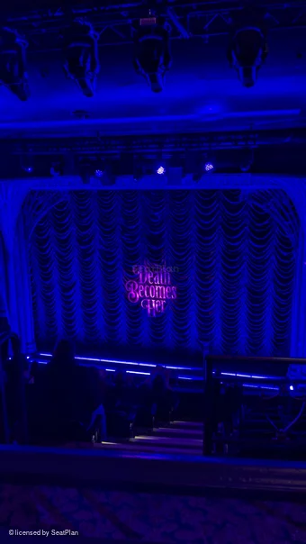Lunt-Fontanne Theatre Rear Mezzanine A118 view from seat photo