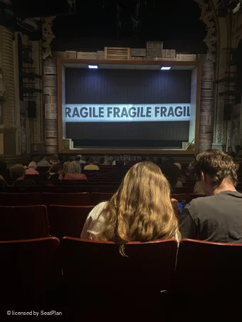 Lyric Hammersmith Stalls Q12 view from seat photo