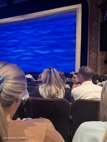 Winter Garden Theatre Orchestra J8 view from seat photo