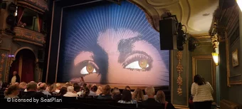Aldwych Theatre Stalls J1 view from seat photo