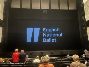 Sadler's Wells Stalls J21 view from seat photo