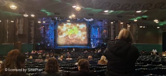 Apollo Victoria Theatre Stalls ZF31 view from seat photo
