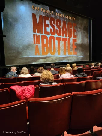 Peacock Theatre Stalls J29 view from seat photo