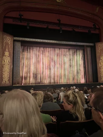 Dominion Theatre Stalls L32 view from seat photo