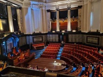 London County Hall South Gallery A9 view from seat photo