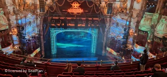 London Coliseum Balcony J31 view from seat photo
