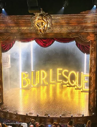 Savoy Theatre Dress Circle C10 view from seat photo