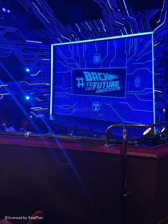 Adelphi Theatre Dress Circle B6 view from seat photo