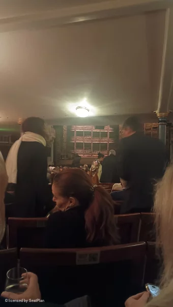 Harold Pinter Theatre Stalls T20 view from seat photo