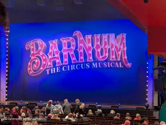 Aylesbury Waterside Theatre Stalls Y3 view from seat photo