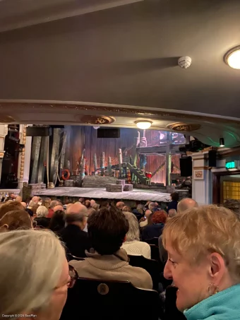 Ambassadors Theatre Stalls M1 view from seat photo