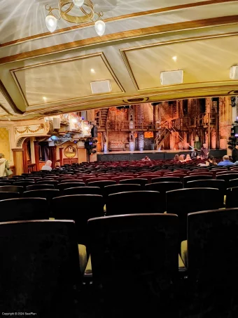 Victoria Palace Theatre Stalls U39 view from seat photo