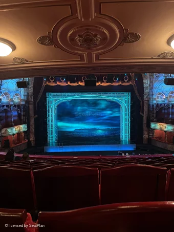 London Coliseum Dress Circle H34 view from seat photo