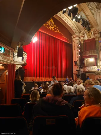 New Wimbledon Theatre Stalls J40 view from seat photo